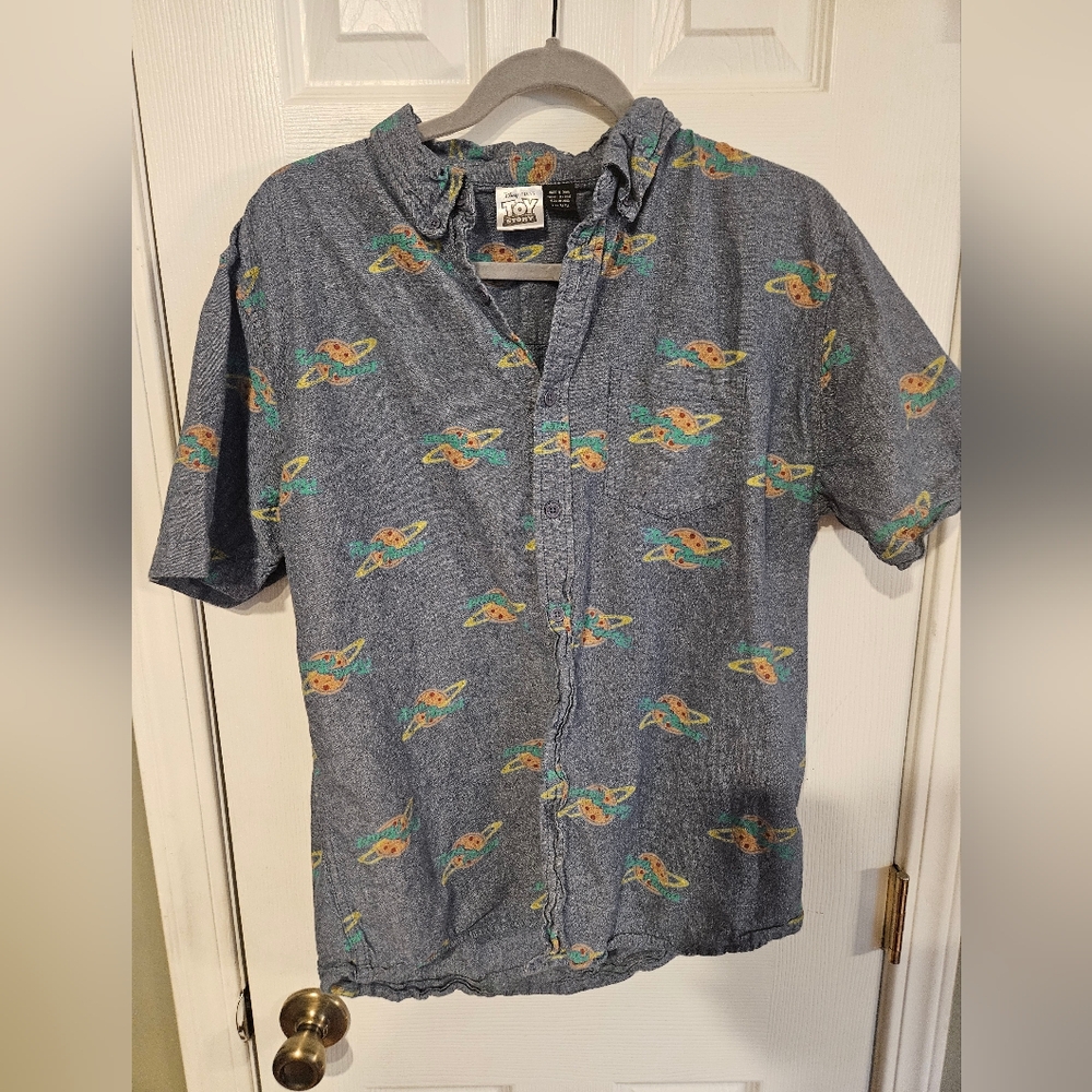 Pizza Planet Button Up shirt